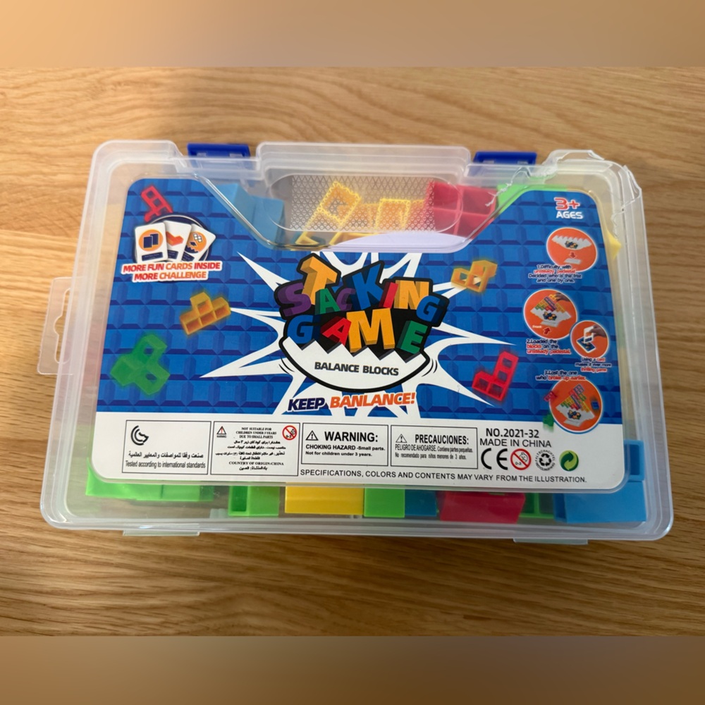 Colorful Stacking Game Blocks - Picture 2 of 8